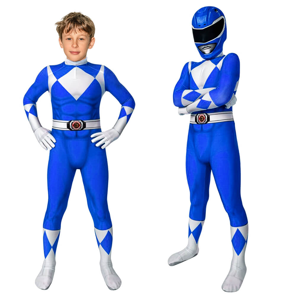 Kid Ranger Costume Jumpsuit | Superhero Cosplay