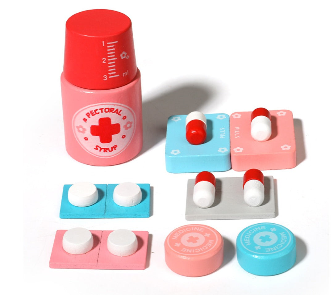 Wooden Doctor Dentist Toy Set | Pretend Play