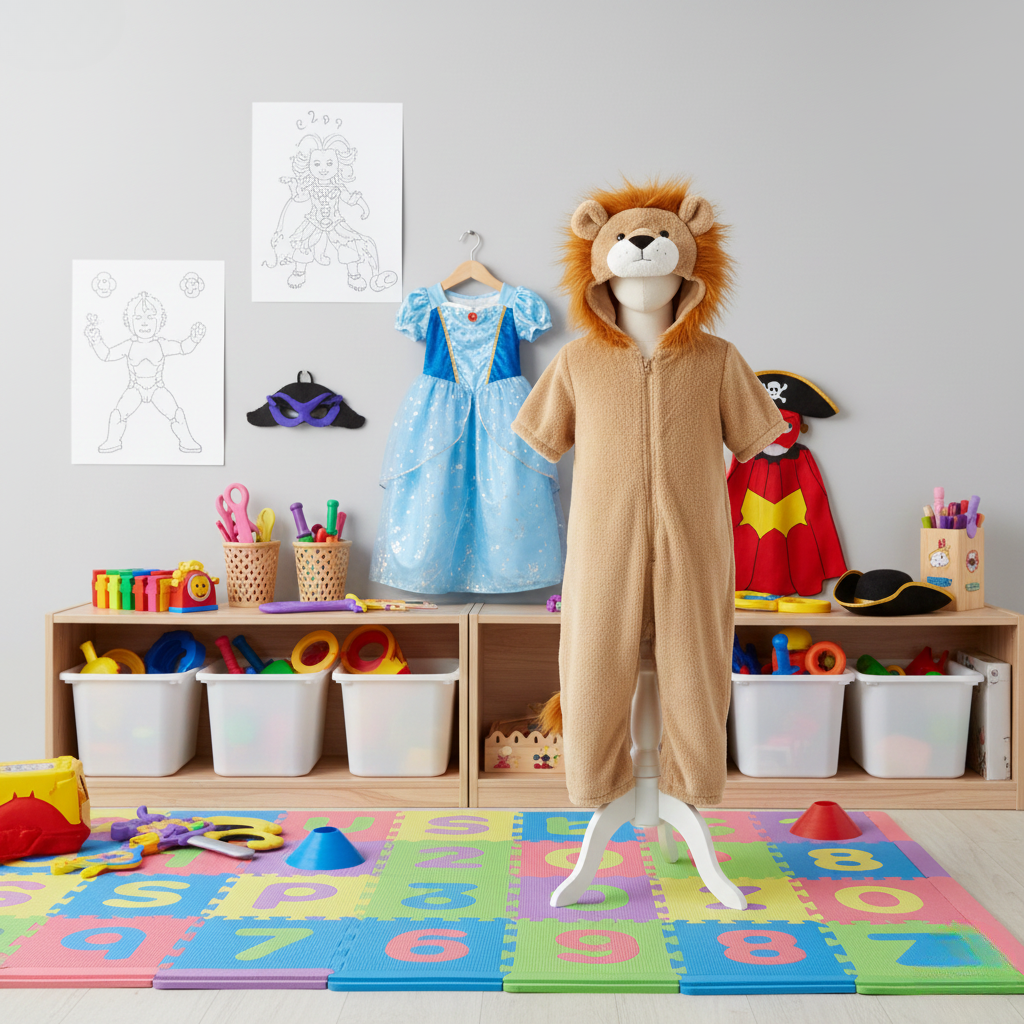 Lion Kids Costume