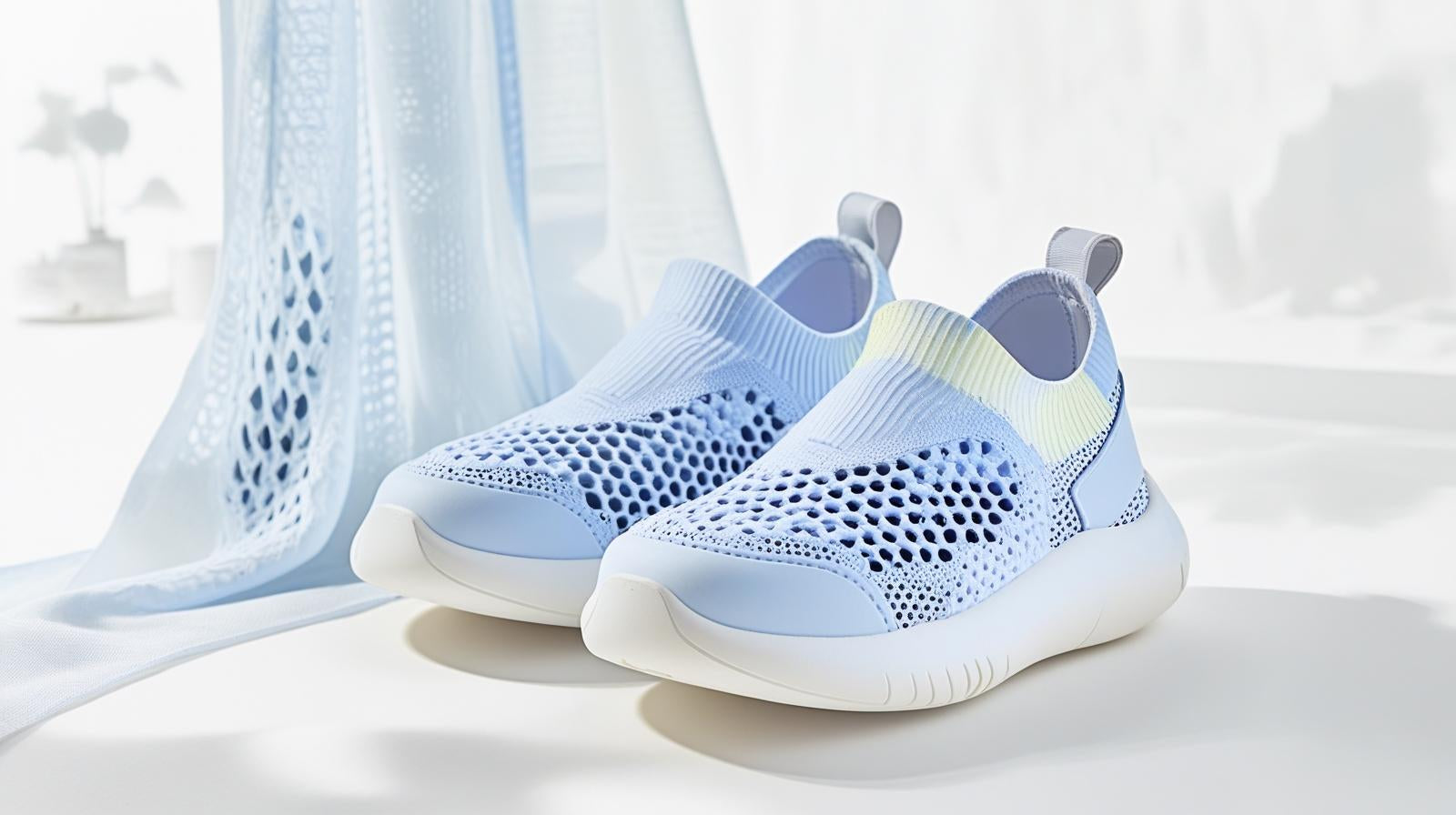 Baby Slip-On Mesh Schoenen Eerste Wandelaars Anti-Slip Sneakers